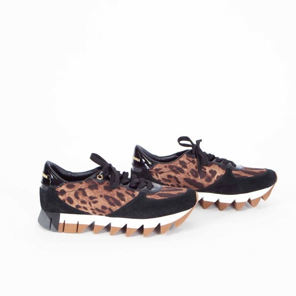 dolce gabbana leopard sneakers